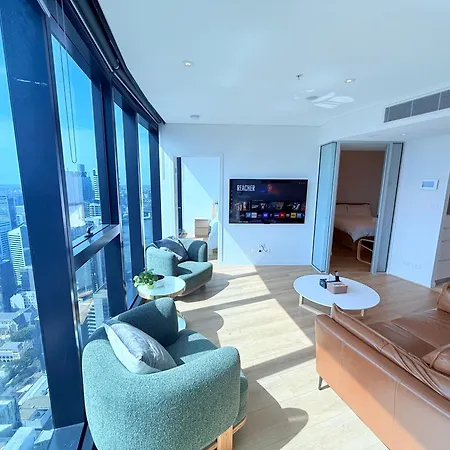 Amazing &river Views 60th Level Skytower 3 Bedrooms&free Parking Apartment *