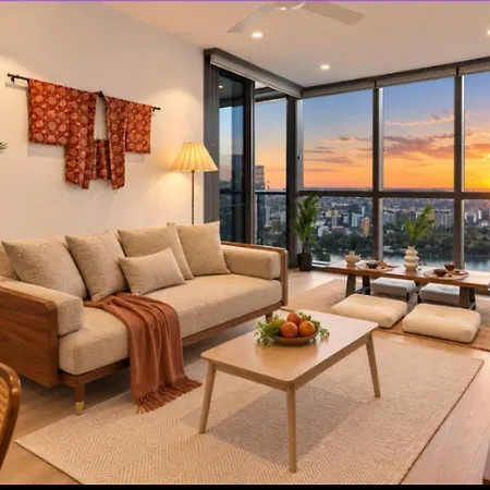 Apartment Tokyo Calm Elegant Cbd Escape At Queen's Wharf Brisbane