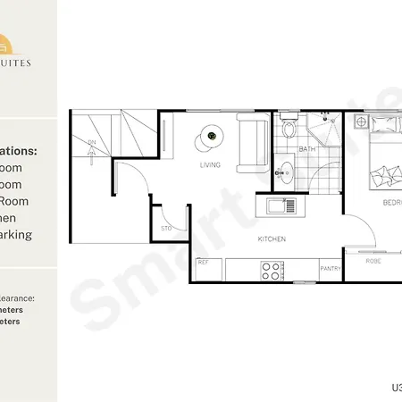 Smart Self Check-in - W Freney Apartment *