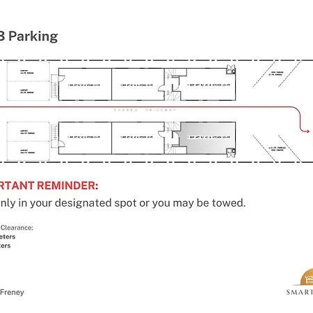 Apartment Smart Self Check-in - W Freney *