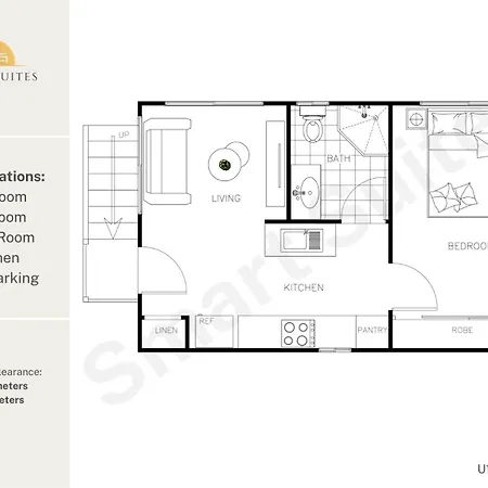 Smart Self Check-in - W Freney Apartment
