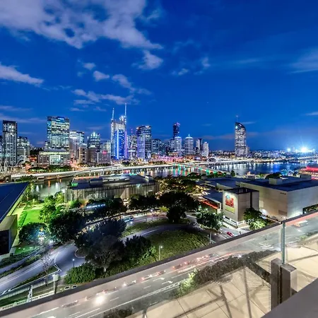 Of The Southbank Ny Fireworks River View * Brisbane