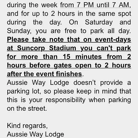 Hostel Aussie Way Lodge
