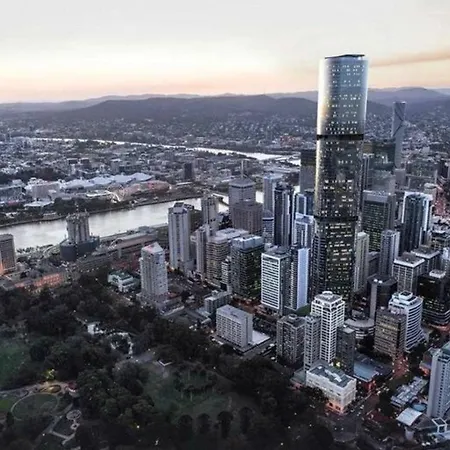 Lvl 50 Skytower Fabulous Views Cbd Wifi Carpark By Stylish