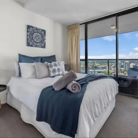 Apartment Au1 - Aurora Skyscraper Cbd For Business Or Pleasure Brisbane