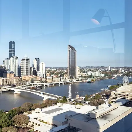 Of The Southbank Ny Fireworks River View Brisbane
