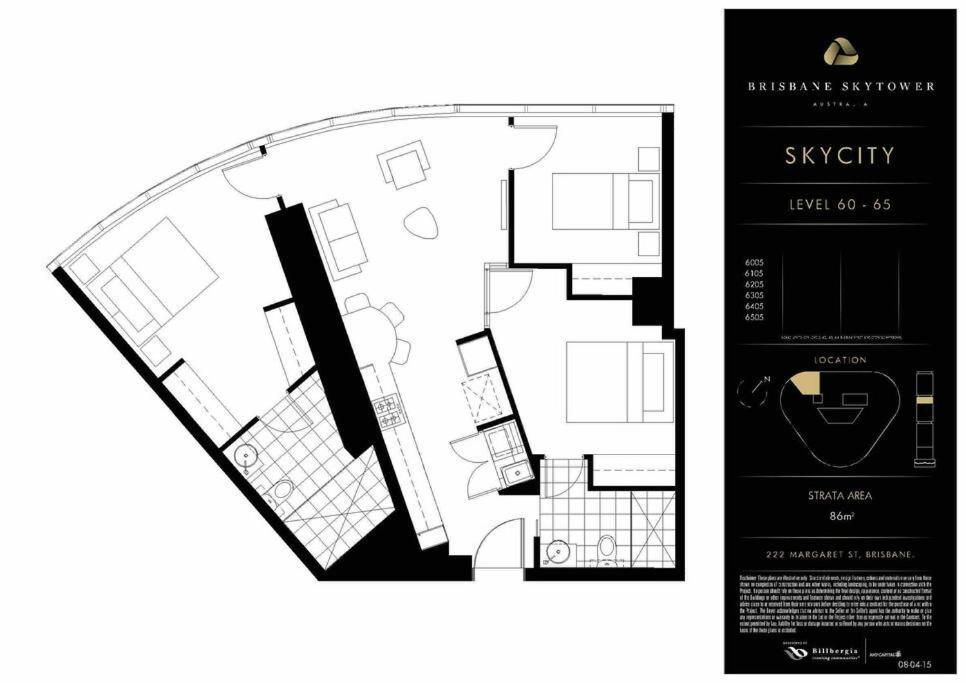 Amazing &river Views 60th Level Skytower 3 Bedrooms&free Parking Apartment Brisbane