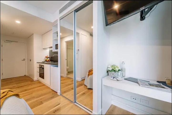Apartment Modern Compact Separate Bathroom Brisbane