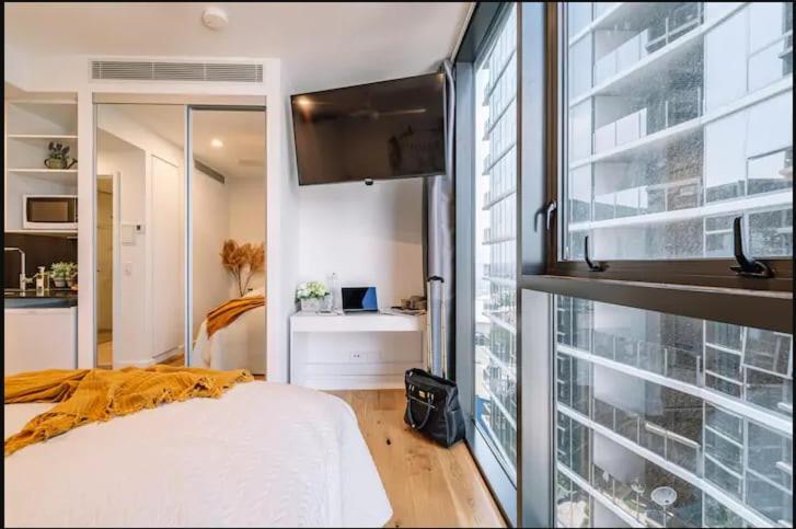 Apartment Modern Compact Separate Bathroom Brisbane