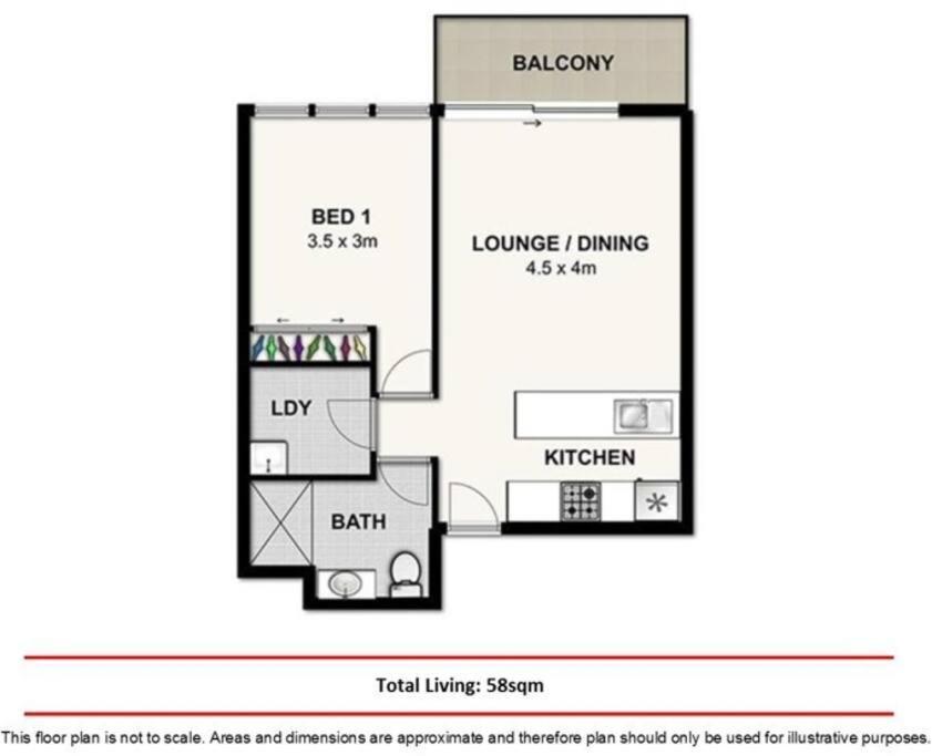 New! Cbd 1br With Views * Brisbane