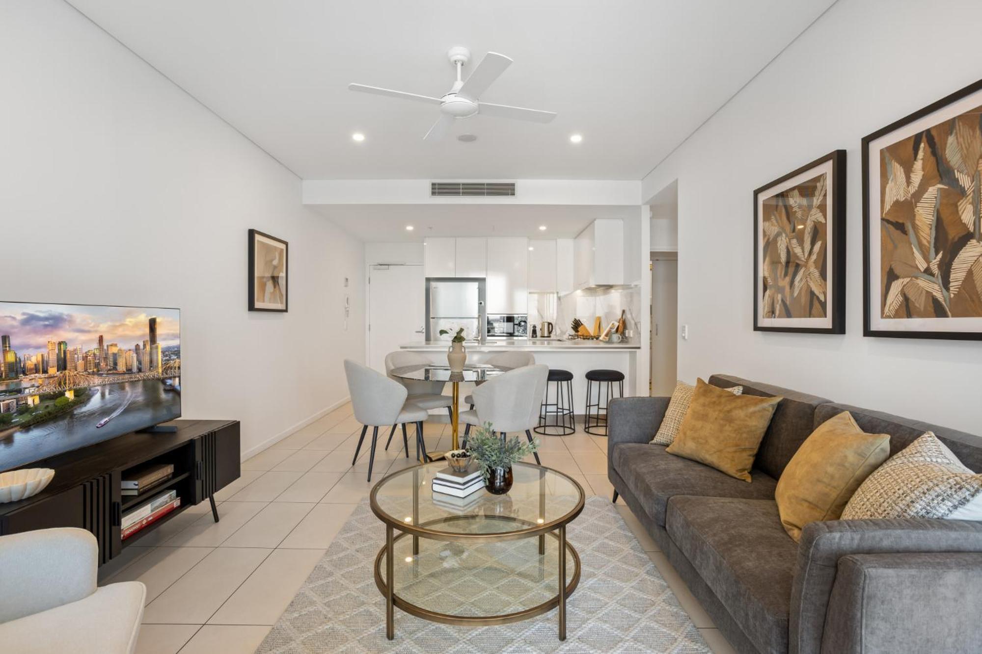 Riverside 2-bed By Brisbane's Landmarks With Pool Brisbane