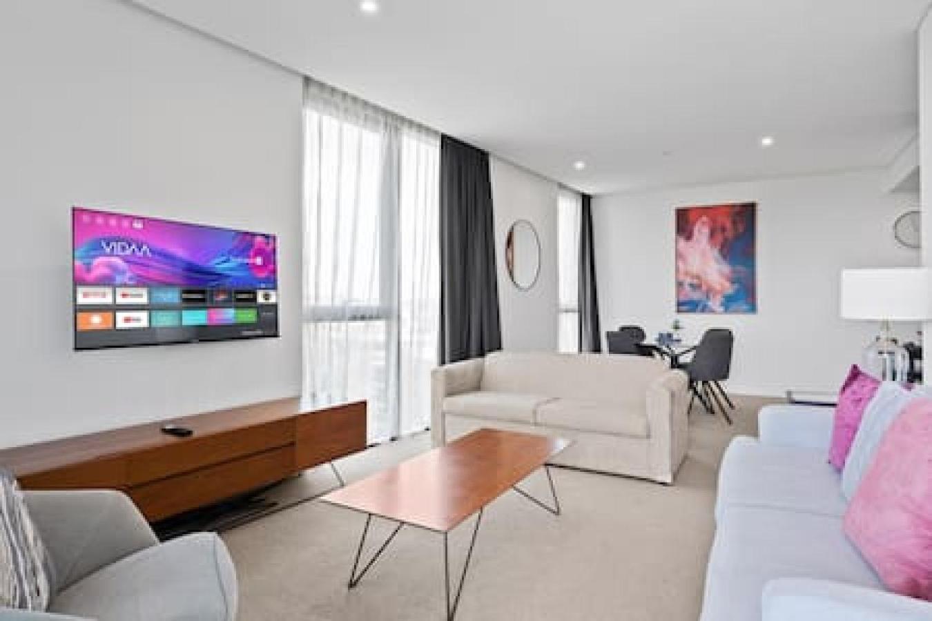 Stunning Water View 11th Floor 2br Apt Freeparking * Brisbane