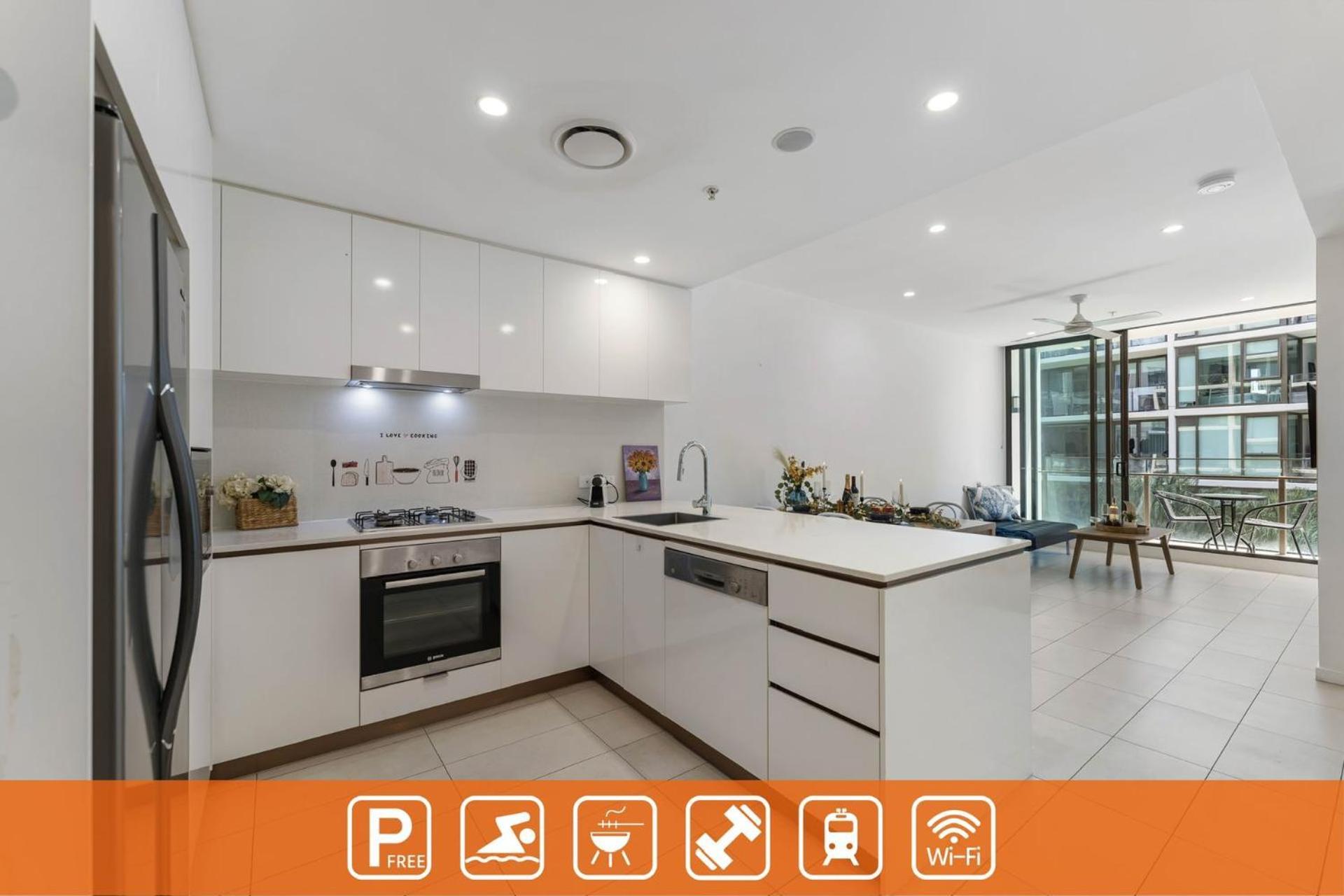 Apartment Modern 1-bdr W/ Free Car Park&fantastic Pool