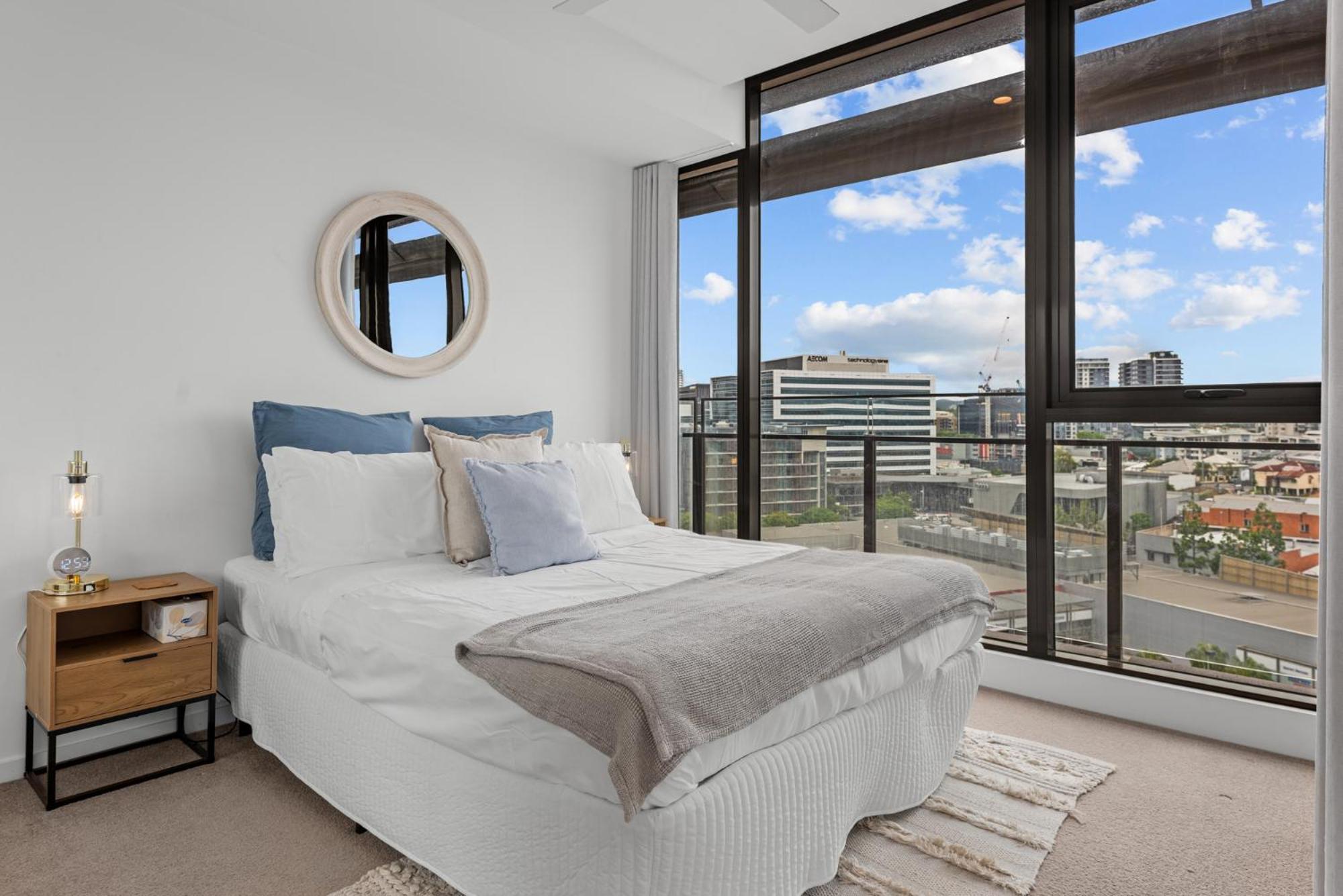 Apartment Cityscape 2-bed With Pool, Gym & Secure Parking Brisbane