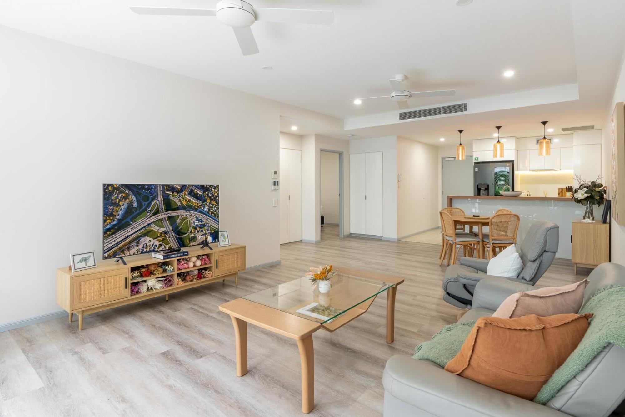 Apartment Location 2-bed With Gym Pool 7-min From Cbd
