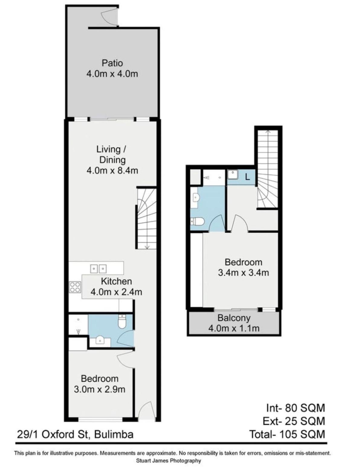 Indigo On Oxford Street - Riverside Two Bedroom
