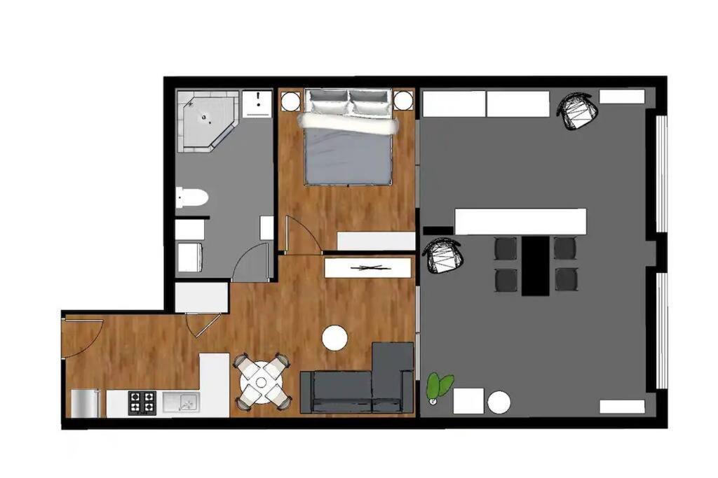 Apartment Retro Chic Vibes, Tropical Pool & Prime Location *