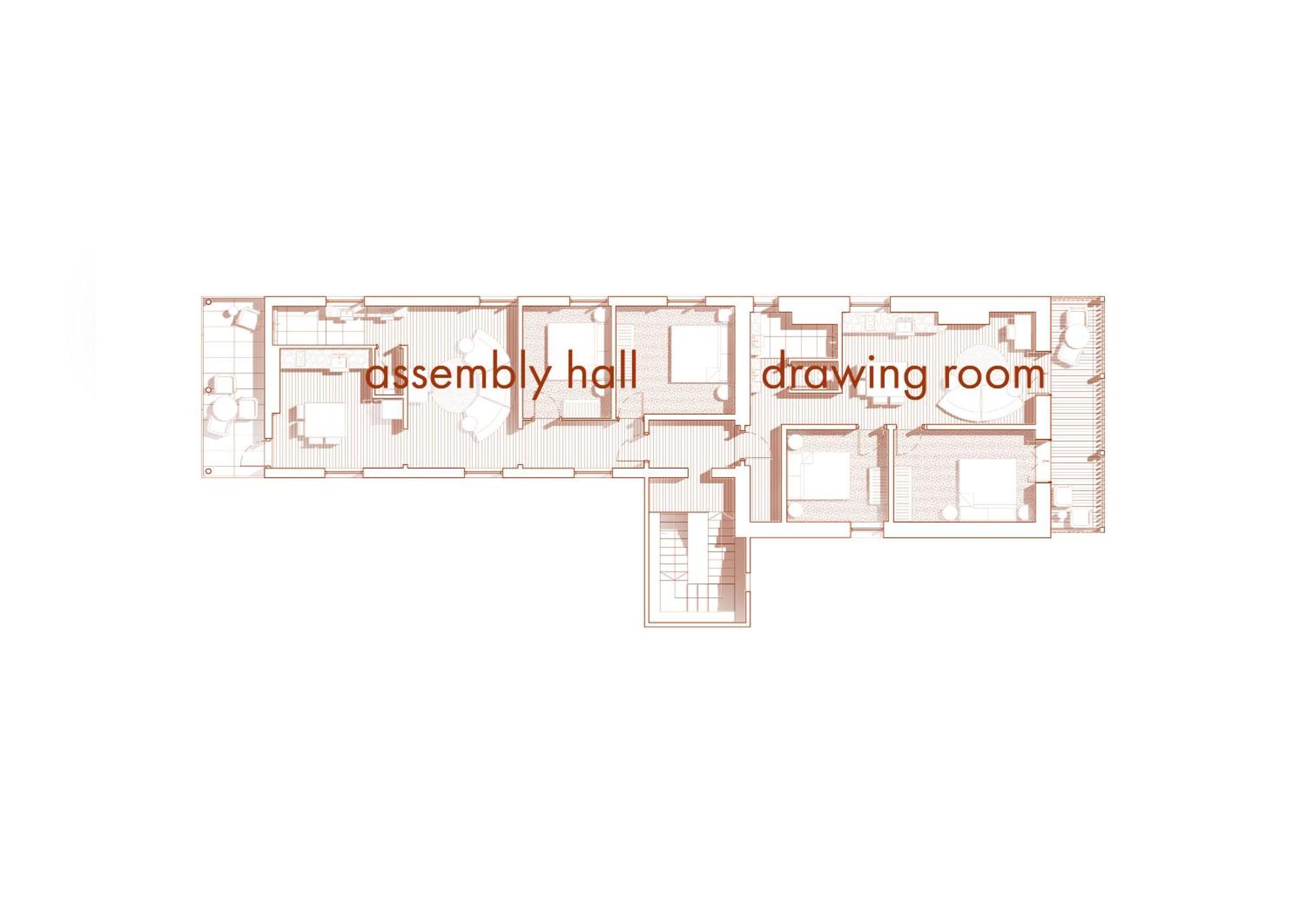 Apartment Miss Midgley's - Assembly Hall *