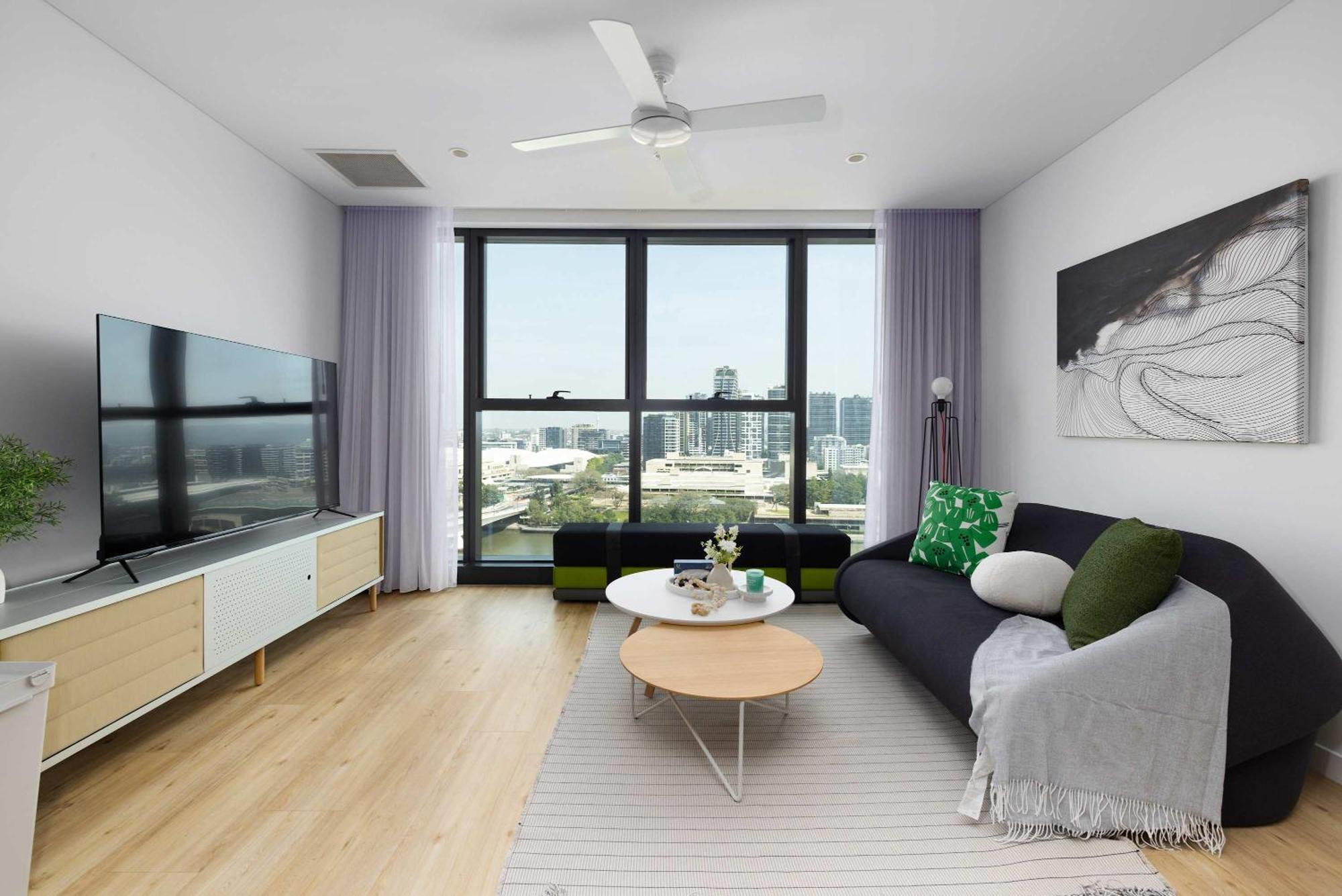 Luxury 1br In River Firework View Apartment *