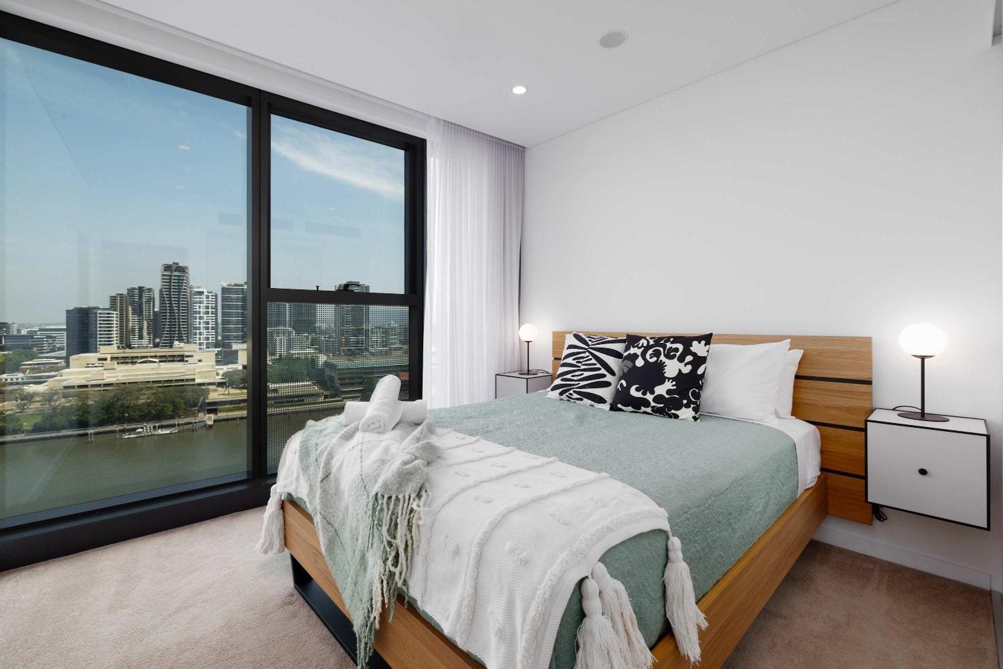 Luxury 1br In River Firework View Brisbane