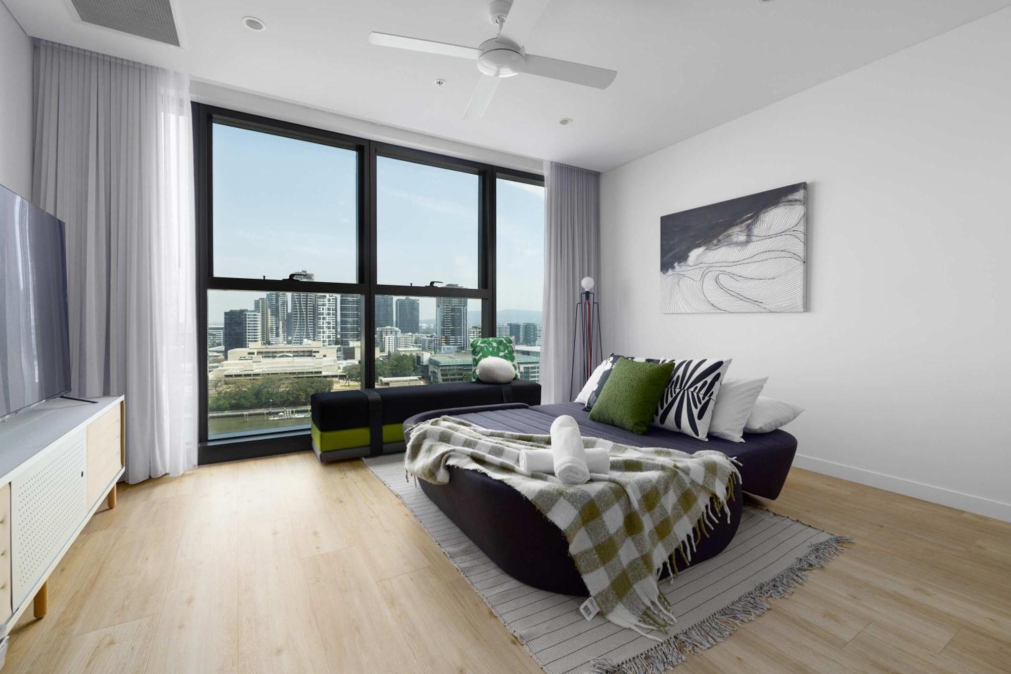 Luxury 1br In River Firework View * Brisbane
