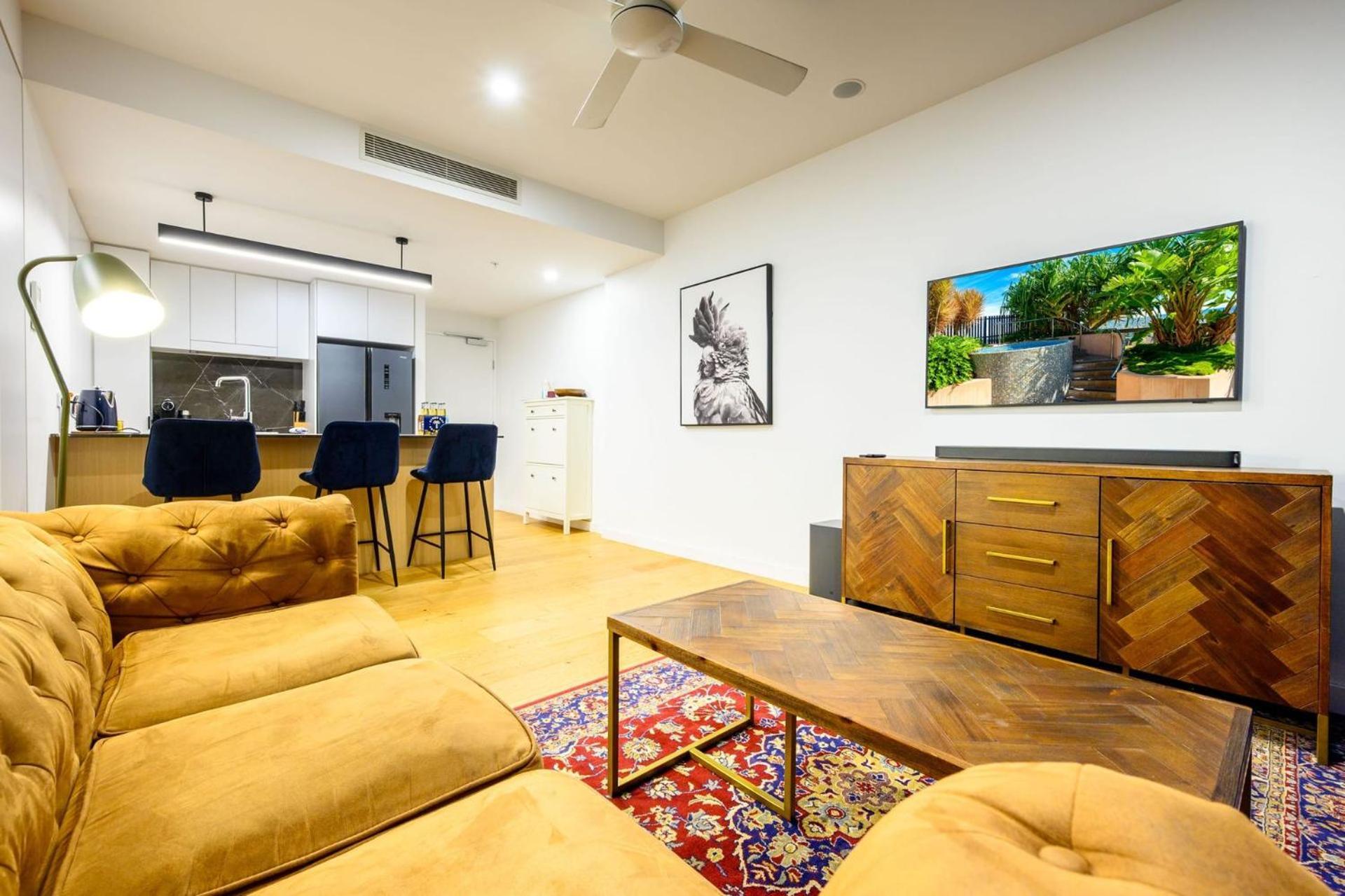 Apartment Stunning 2 Bedroom Retreat W Gym Sauna And Pool Brisbane
