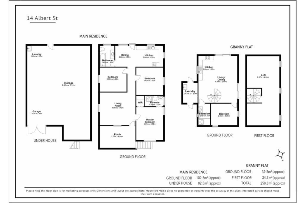 Holiday home Gabba 2 Separate Homes 1 Block 6 Bdrms *