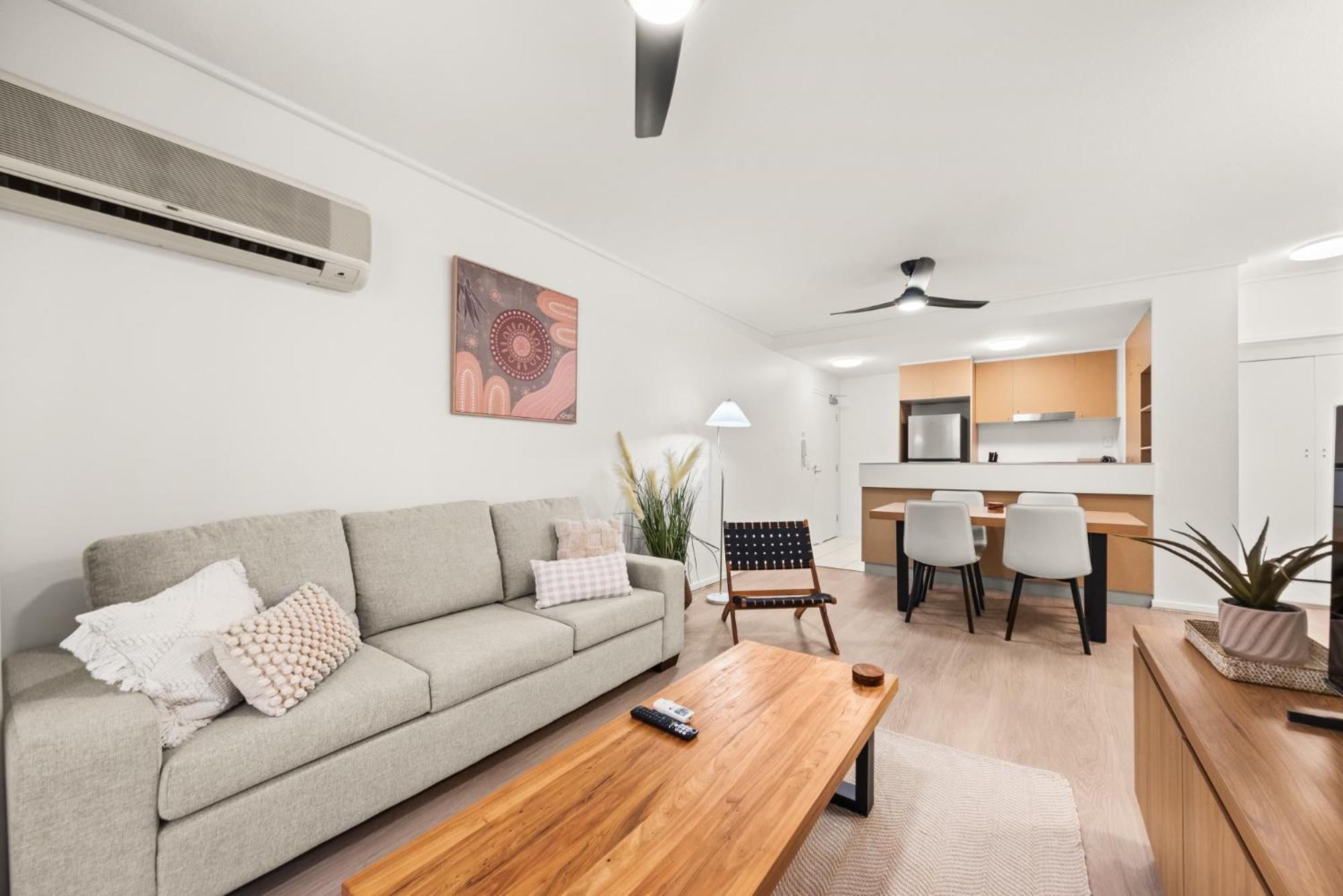 Apartment Vibrant 2-bed With Pool And Gym Access Brisbane