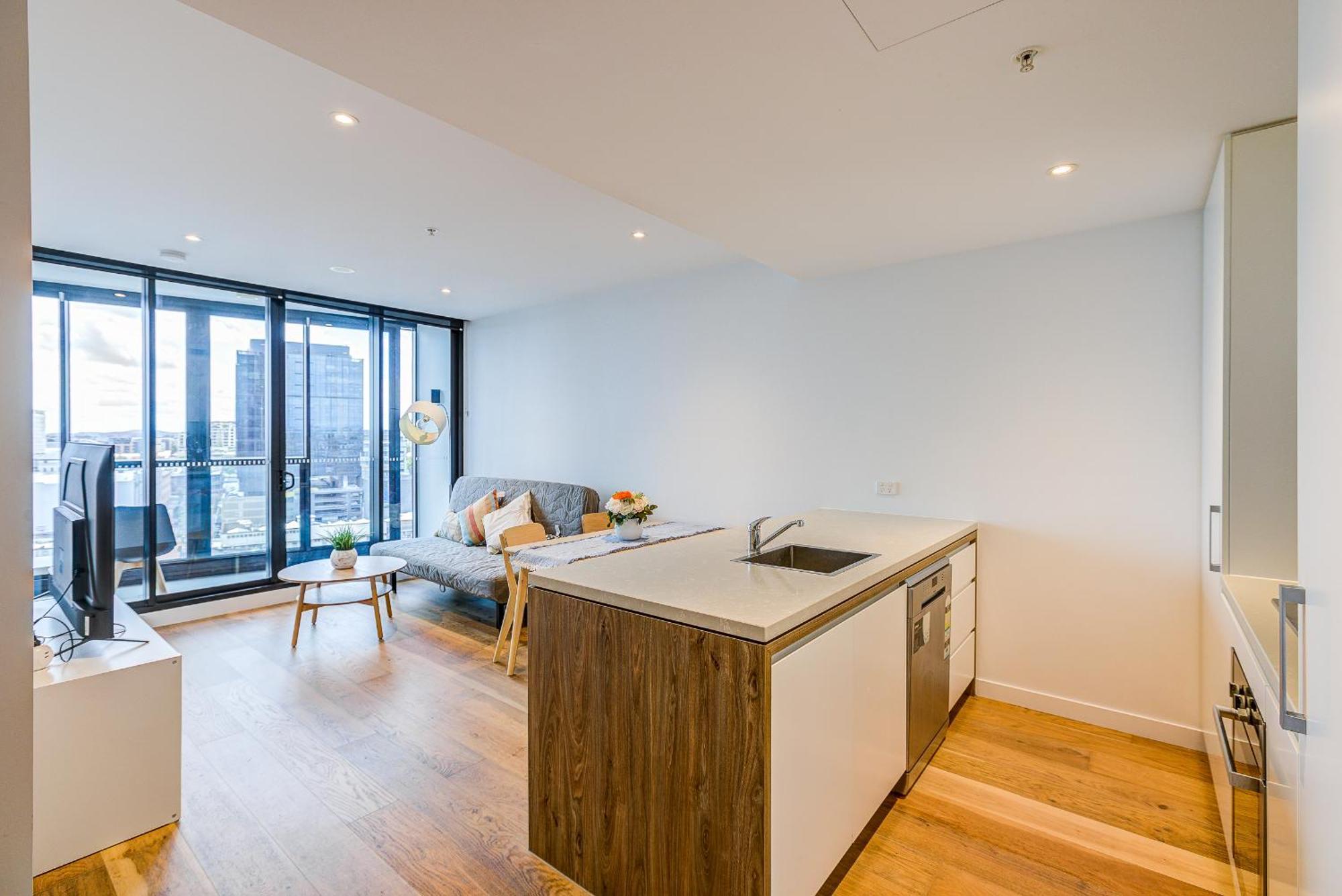 Apartment Skyline Haven, Luxe 2br With Pool & Gym In Fortitude Valley