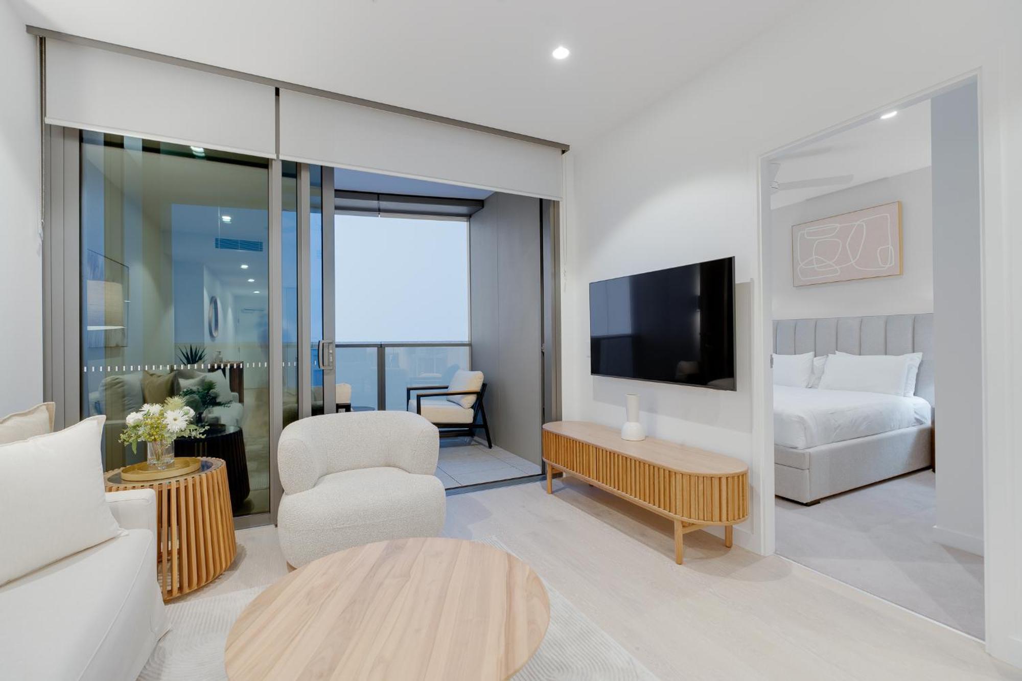Apartment Modern - 1 Bedroom In Queen's Wharf Walk To Casino