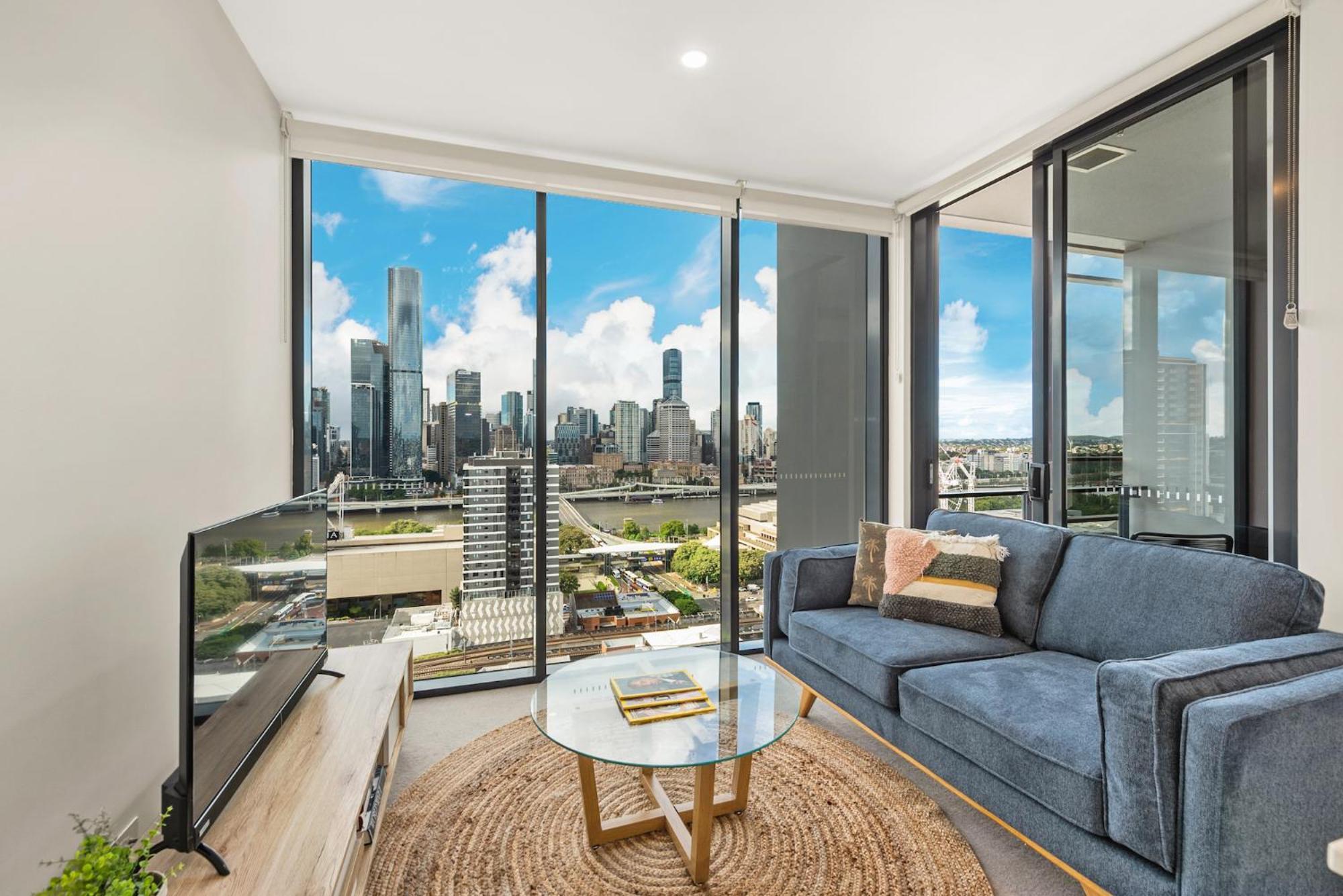 Apartment Stylish And Location With King Bed, Pool, Gym Brisbane