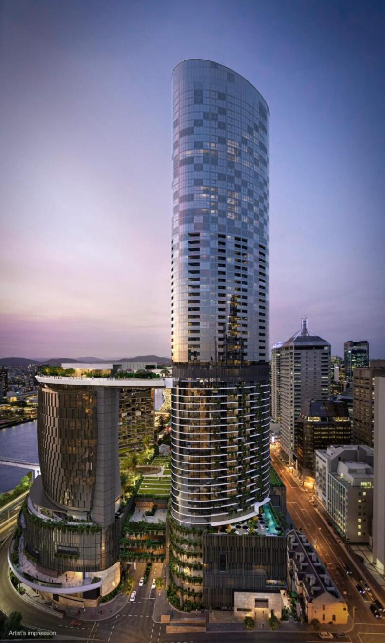 Cbd Queen Wharf With Views Pool And Gym Brisbane