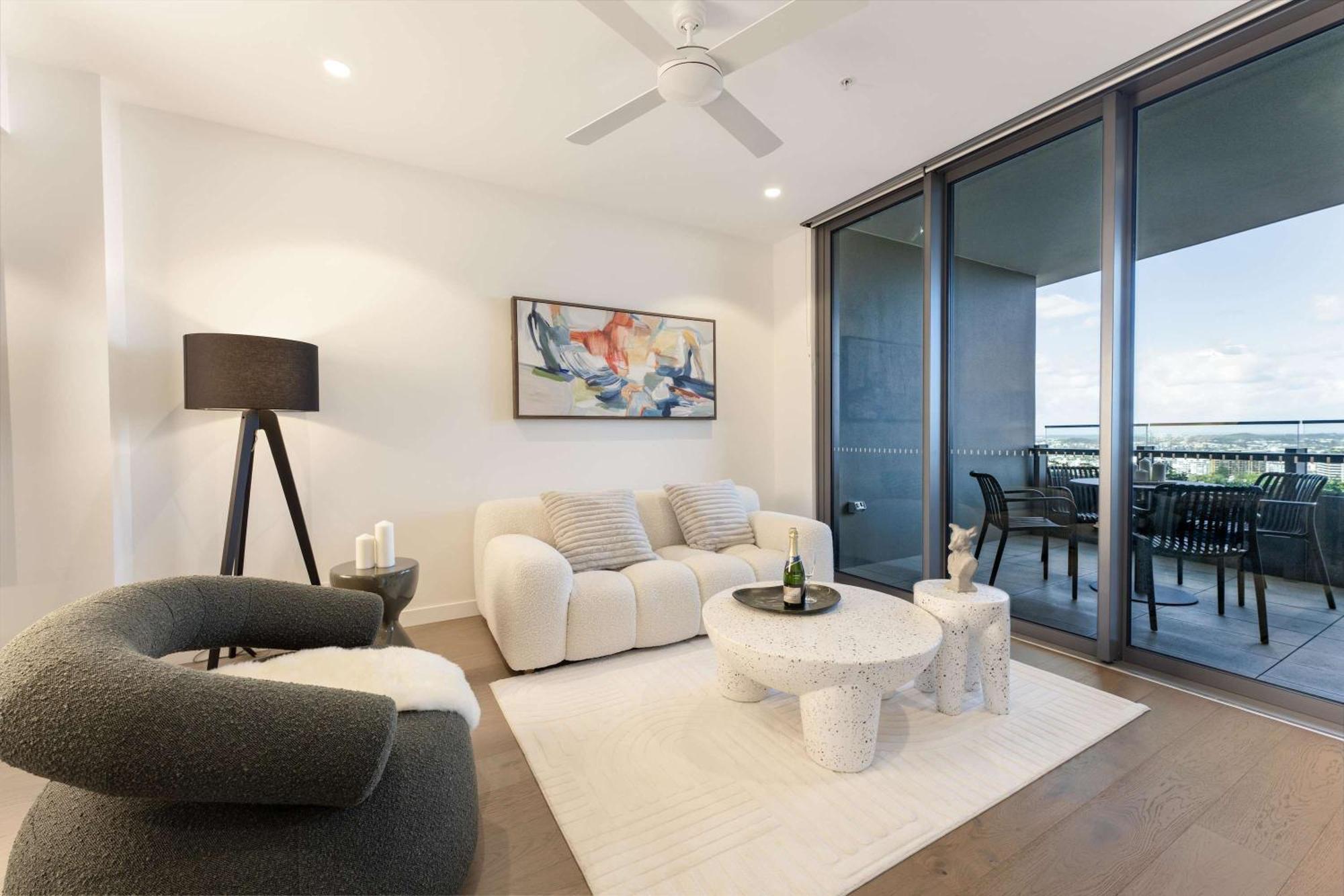 Queen's Wharf Residences 1br - Direct Skywalk To Casino & Cbd Ferries Brisbane