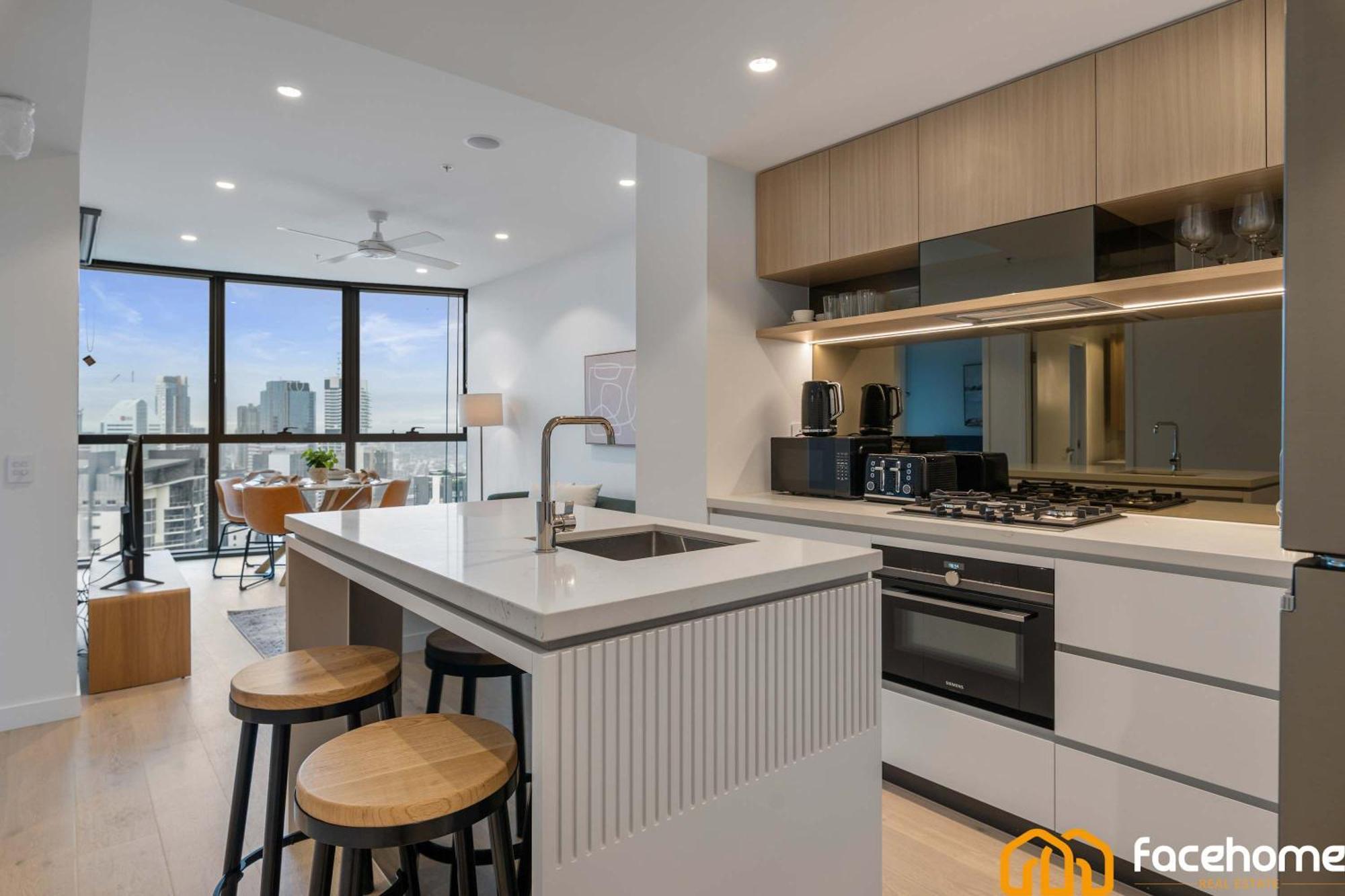 Luxe Escape At Qwr Pool Casino River Views Apartment Brisbane