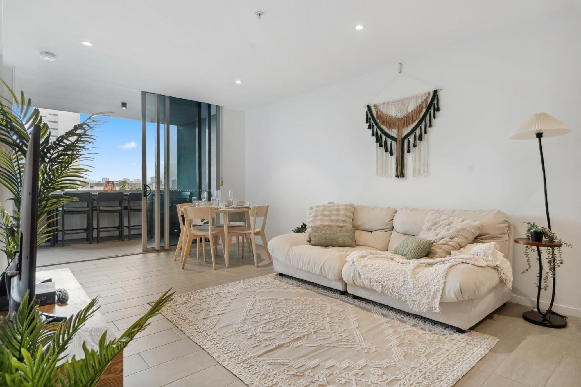 Boho Retreat Near The Gabba With Stunning Views Apartment Brisbane