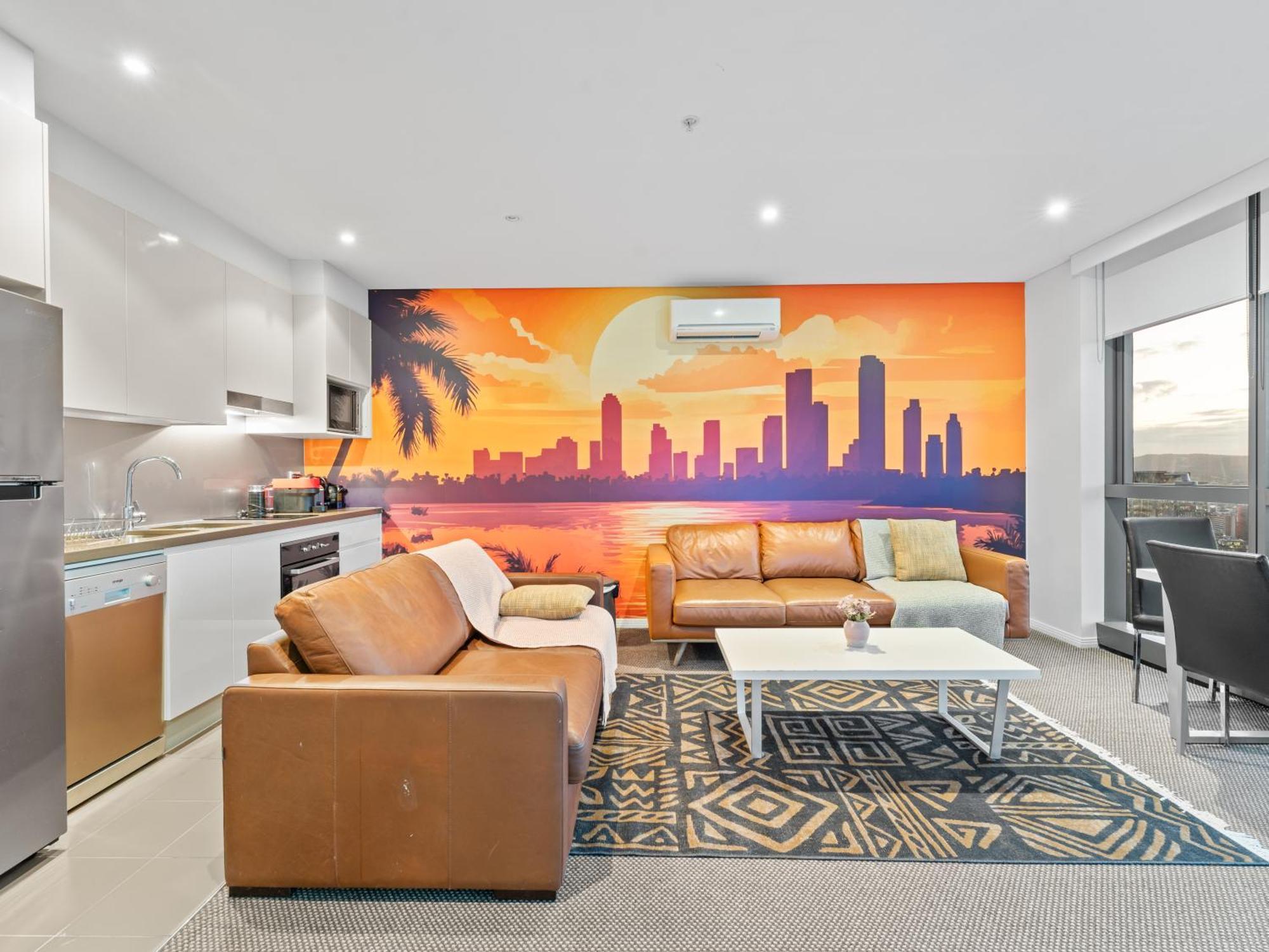 Cosy 1-bed 41st Floor Views Apartment Brisbane