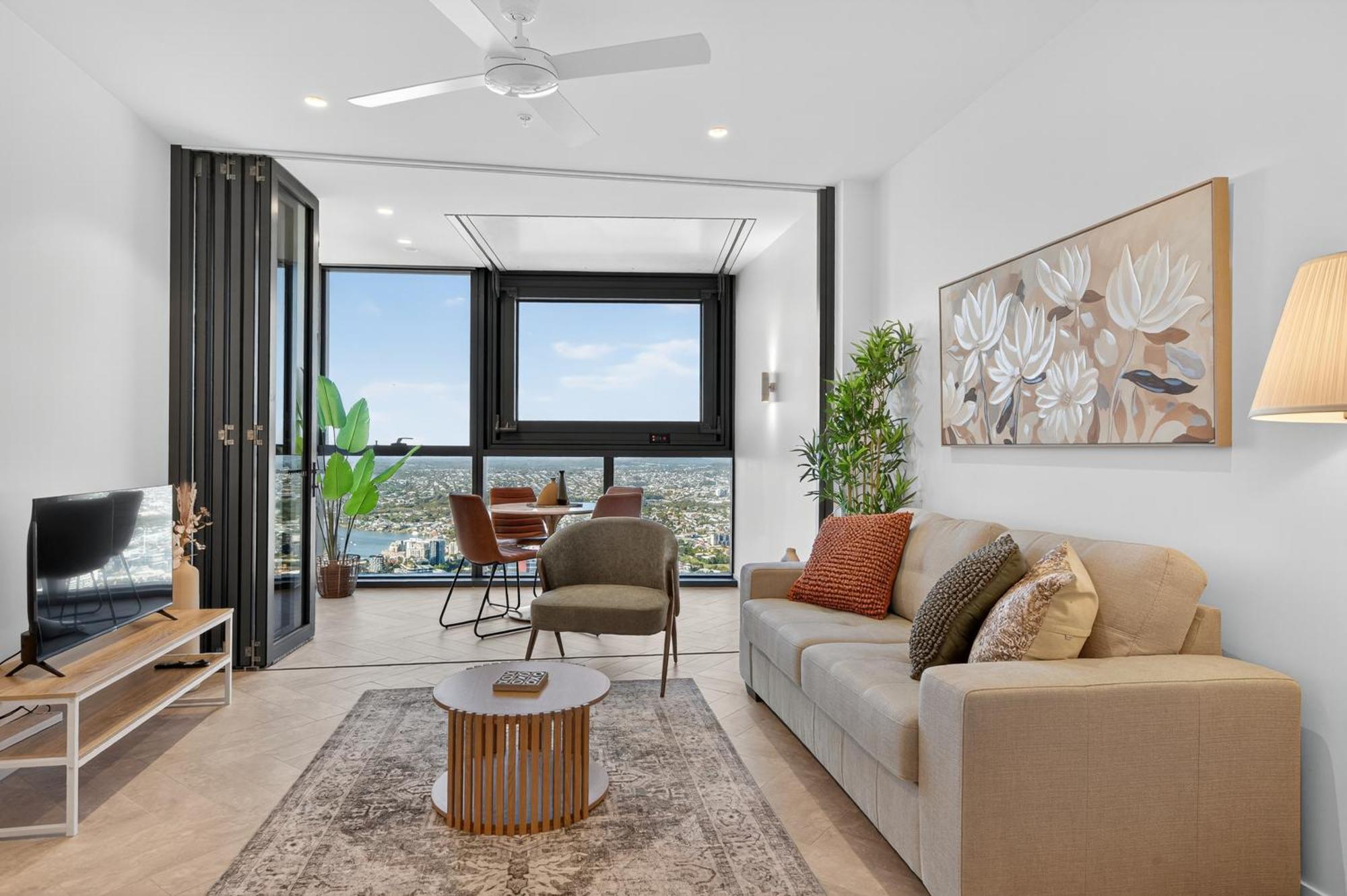 Sky High Zen At Queens Wharf Level 59 Apartment