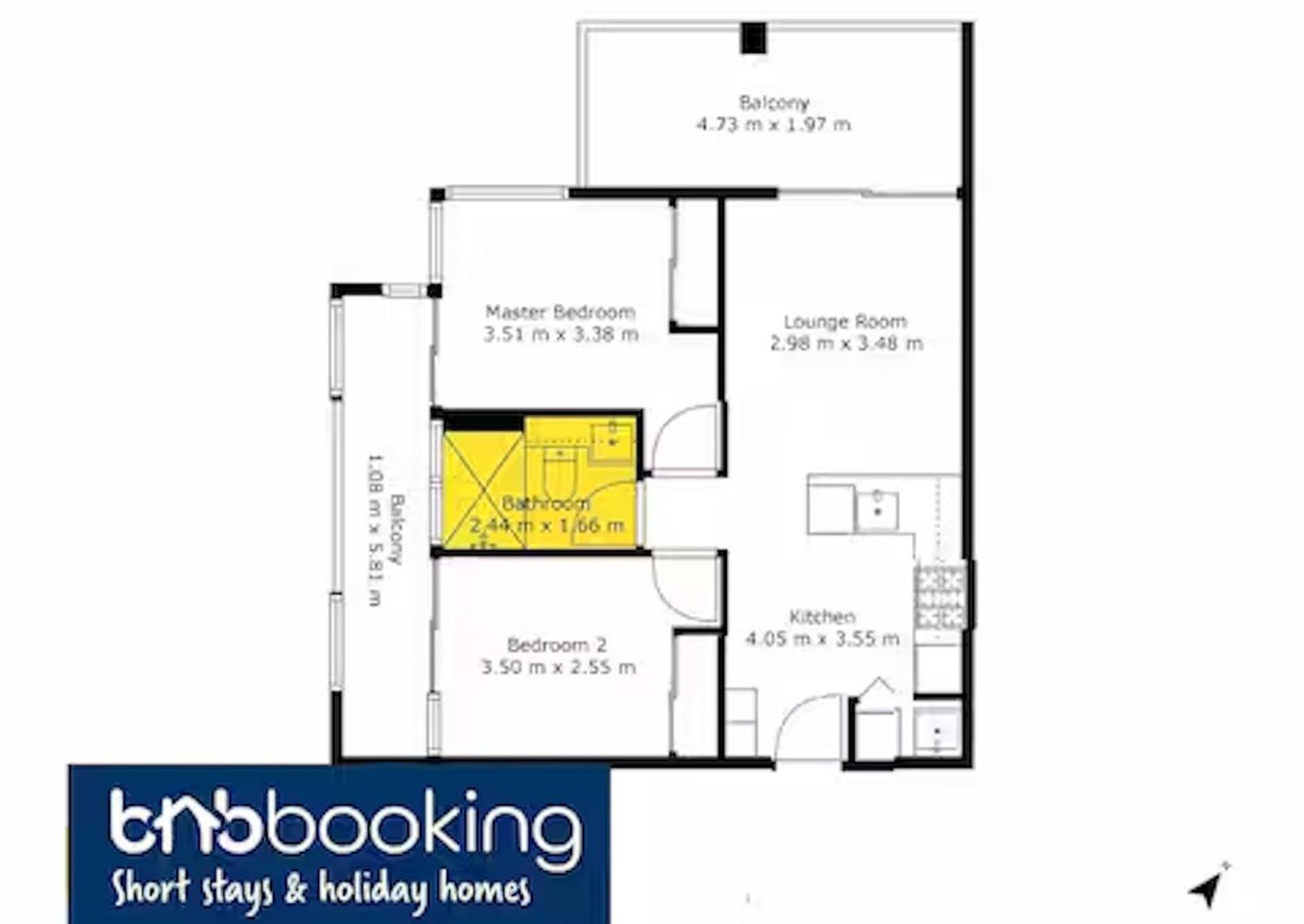 Elevate - Views, Pool, Sauna & Gym Apartment *