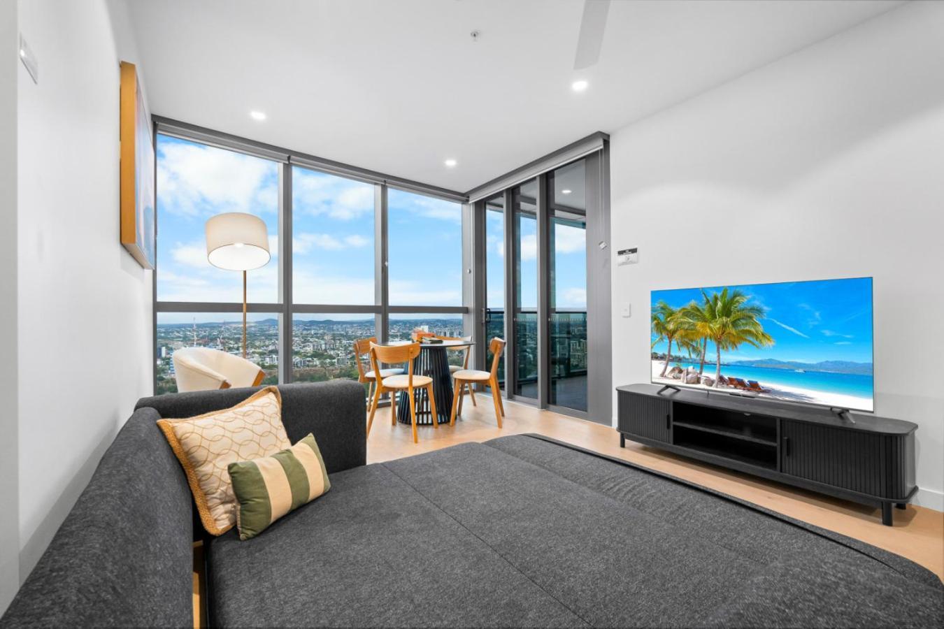 The Hikari - Brand New Riverview 1br With Sofa Bed At Queens Wharf With Pool And Gym Apartment *