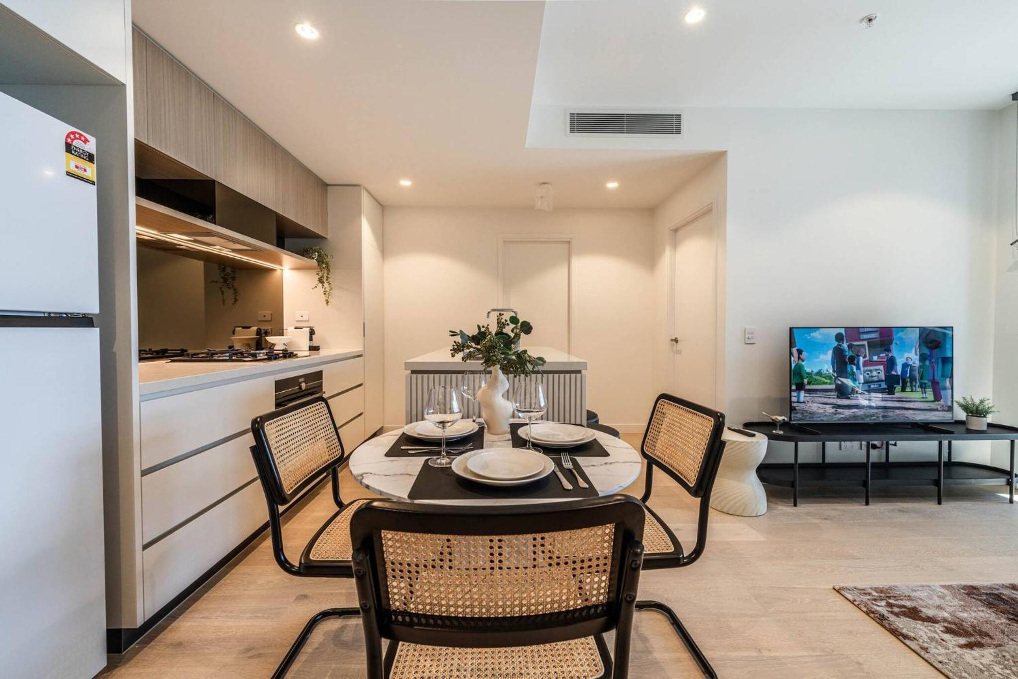 1br In Queen's Wharf Lv 29 With Sofa Bed And Carpark * Brisbane