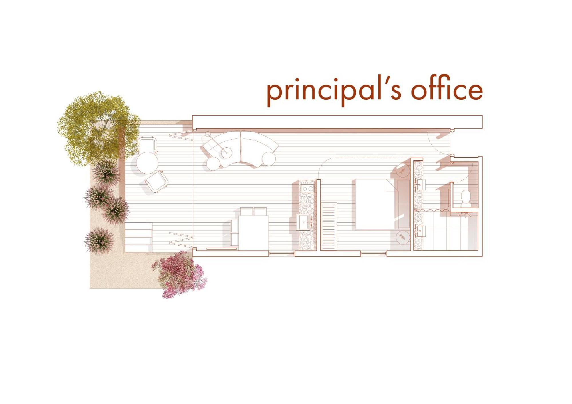 Miss Midgley's - Principals Office 1 King Bed