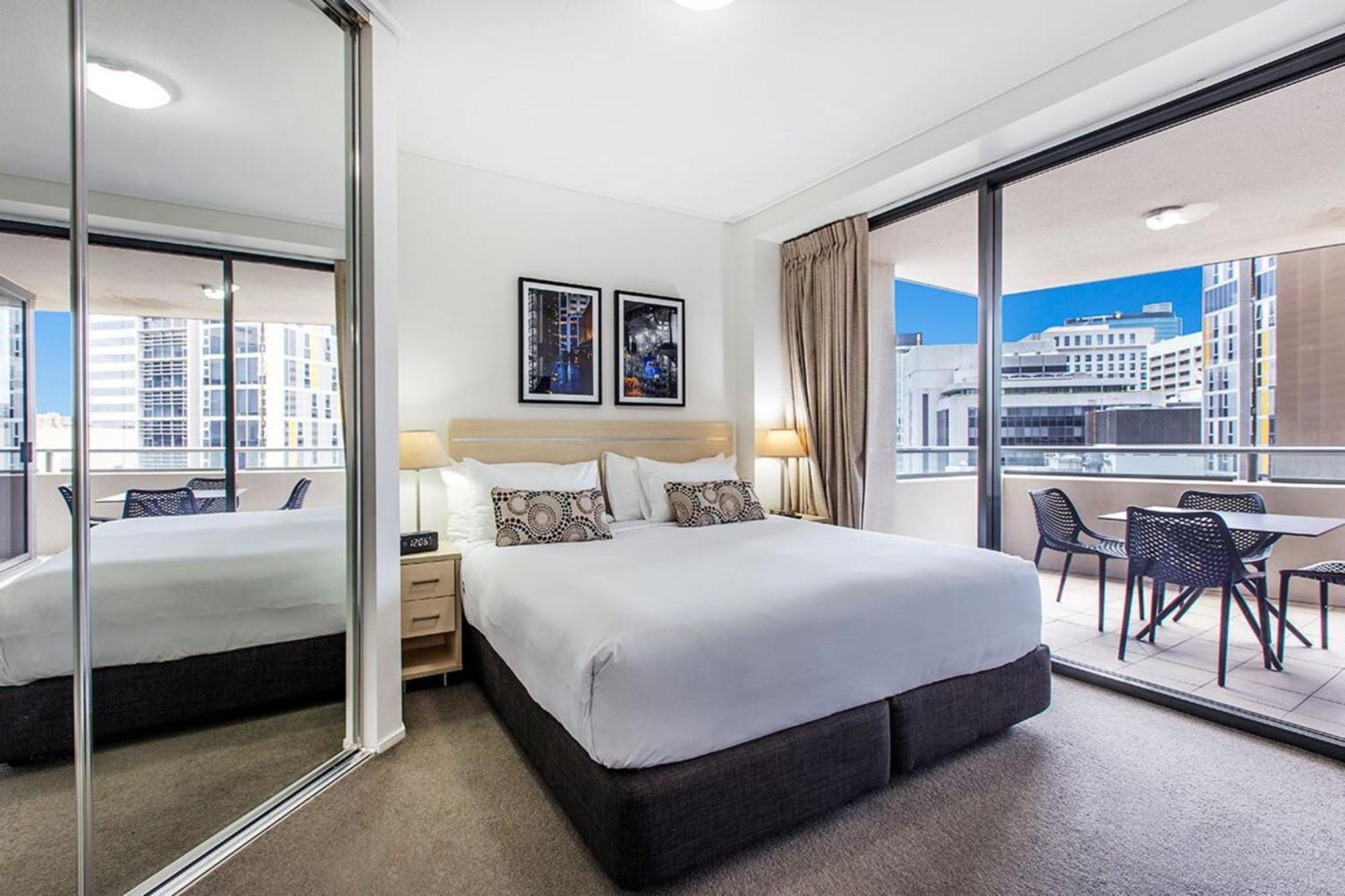 Cityscape At Aurora Tower Brisbane