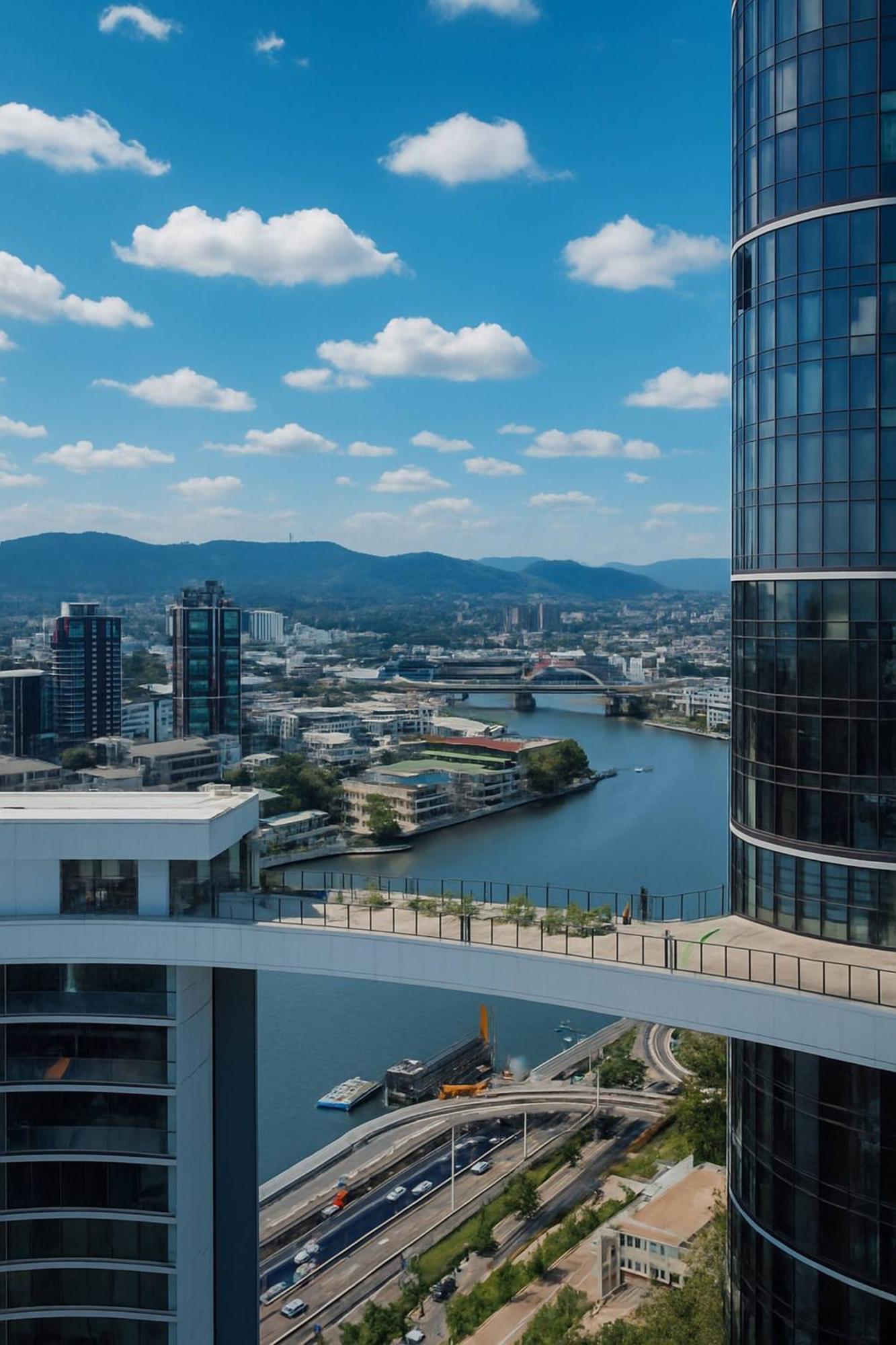 2bedroom Gleaming Riverfront - View Free Carpark *