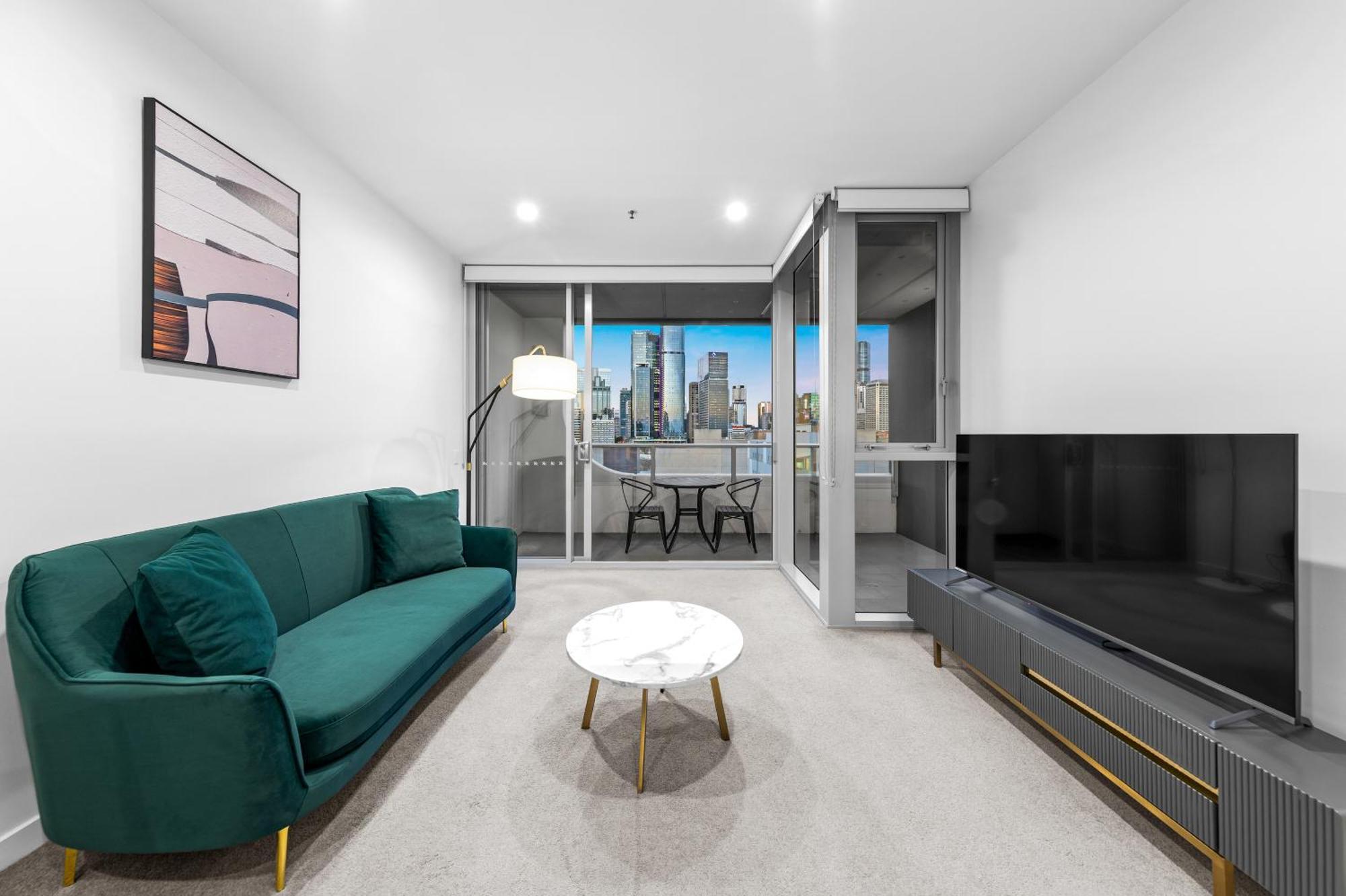 The Arthouse Nest Serene 1br Living Brisbane