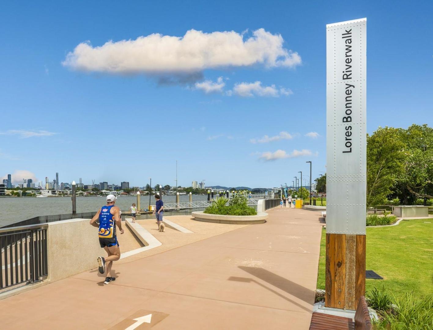 Apartment River View 1br With Amazing Rooftop Pool And Parking