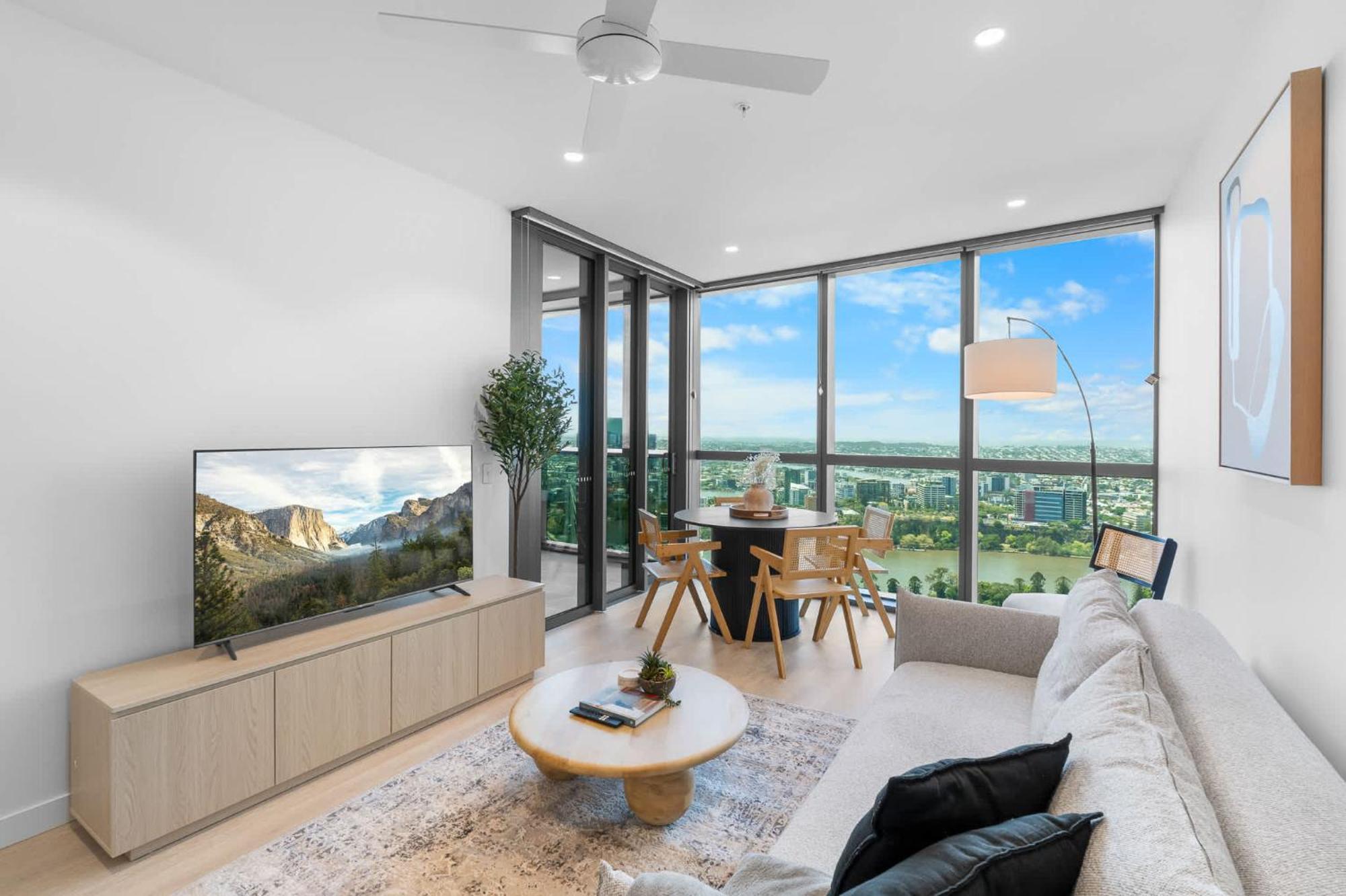 The Kaze - 37f Brand New Riverview 1br With Sofa Bed At Queens Wharf With Pool And Gym