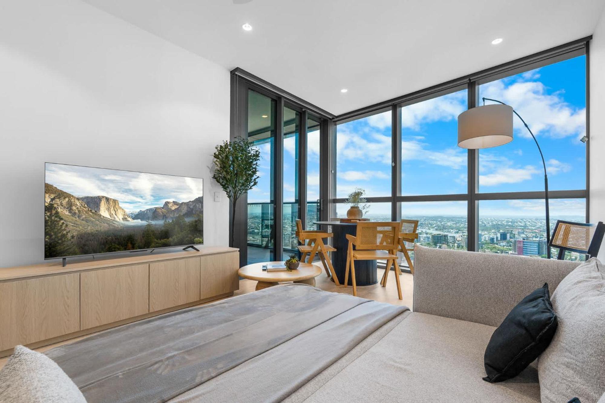 Apartment The Kaze - 37f Brand New Riverview 1br With Sofa Bed At Queens Wharf With Pool And Gym