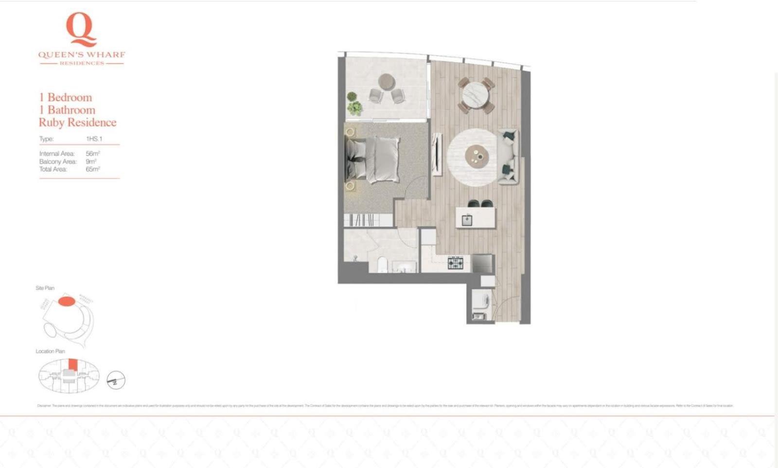 Apartment The Kaze - 37f Brand New Riverview 1br With Sofa Bed At Queens Wharf With Pool And Gym *