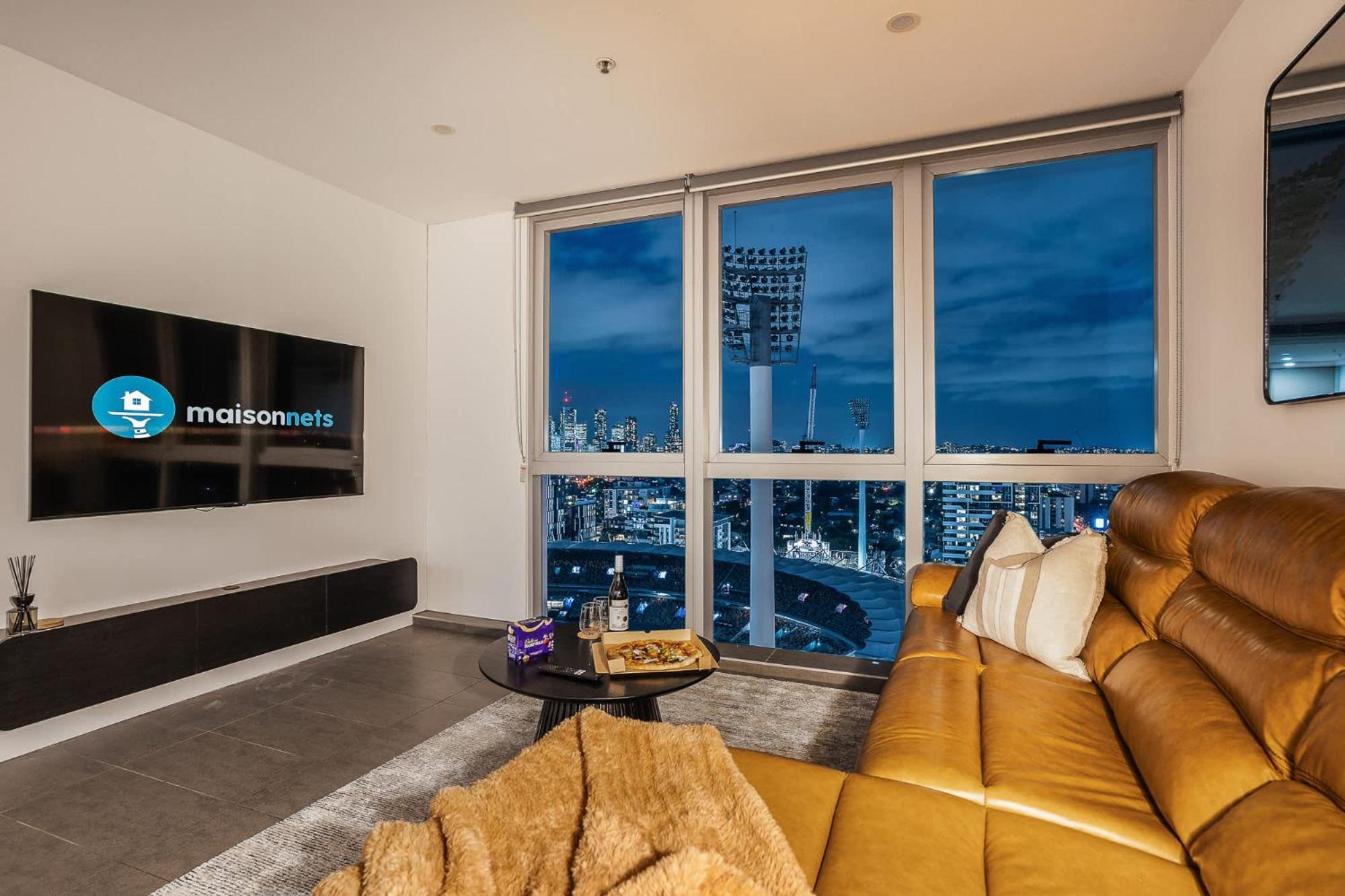 Sky-high Luxury Over The Gabba Views Pool Apartment *
