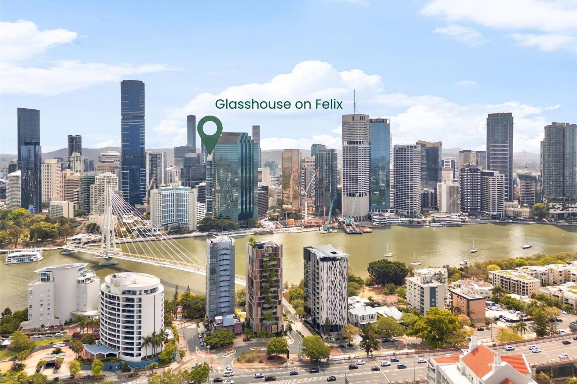 Glasshouse On Felix - Luxury With River Views, Pool And Parking * Brisbane